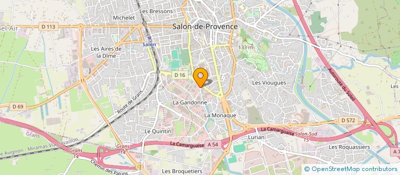 localisation de l'entreprise PRESTAGRI  SALON-DE-PROVENCE