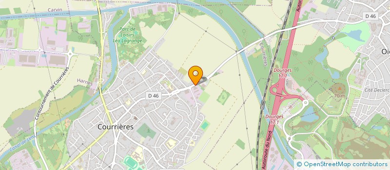 localisation de l'entreprise PRESTAGRI SARL  COURRIERES