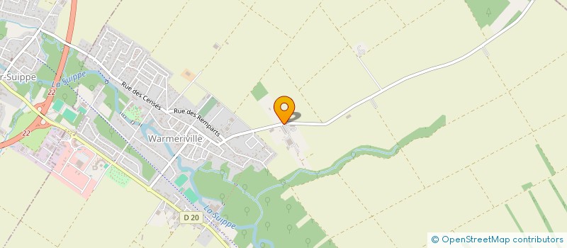 localisation de l'entreprise PRESTAGRI SERVICES  WARMERIVILLE