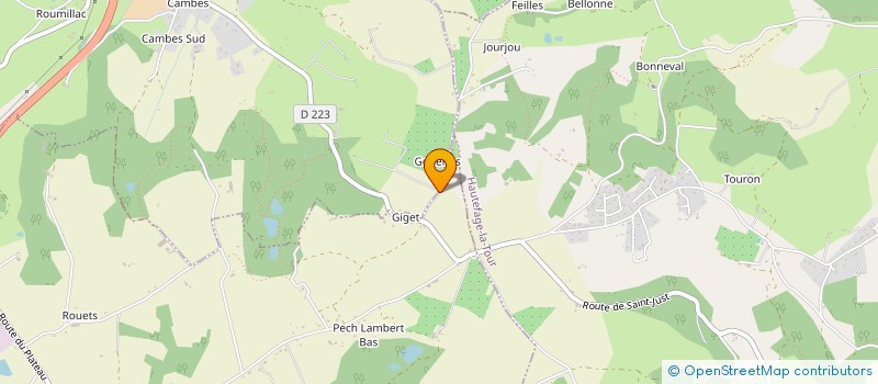 localisation de l'entreprise PRESTAGROUP  PUJOLS