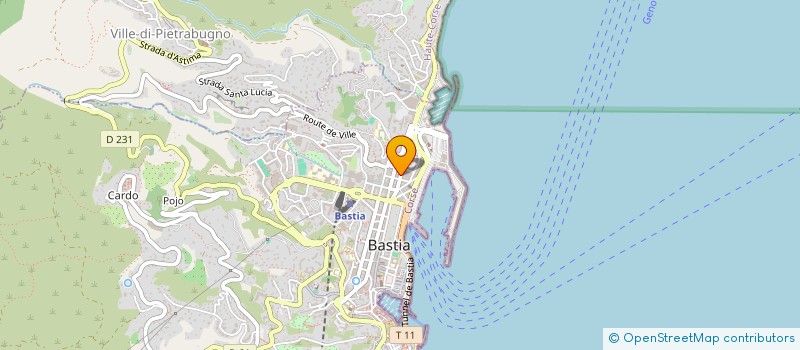 localisation de l'entreprise PRESTAKALAM à BASTIA
