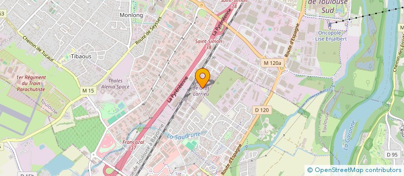 localisation de l'entreprise PRESTALEC  TOULOUSE