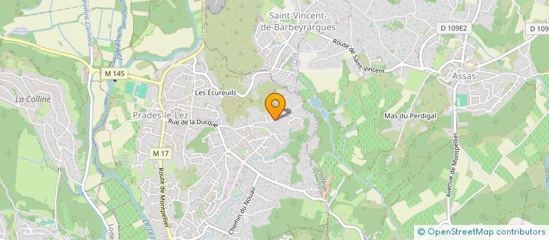 localisation de l'entreprise PRESTALEZ à PRADES-LE-LEZ