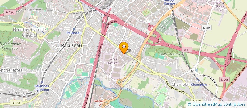 localisation de l'entreprise PRESTALIFE à PALAISEAU