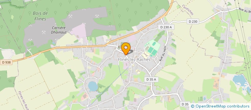 localisation de l'entreprise PRESTALIFT NORD à FLINES-LEZ-RACHES