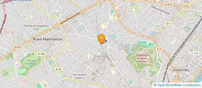 localisation de l'entreprise PRESTALUX à RUEIL-MALMAISON