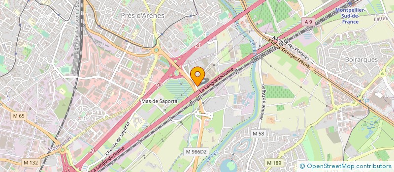 localisation de l'entreprise PRESTANCE AUTO 34 à LATTES