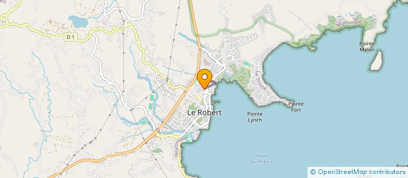localisation de l'entreprise PRESTANET à LE ROBERT