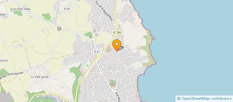 localisation de l'entreprise PRESTANET à BINIC-ETABLES-SUR-MER