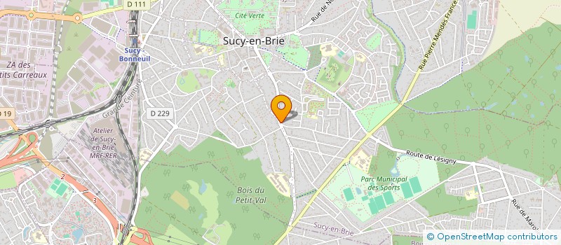 localisation de l'entreprise PRESTAPHARM  SUCY-EN-BRIE