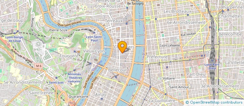 localisation de l'entreprise PRESTAPHONE à LYON