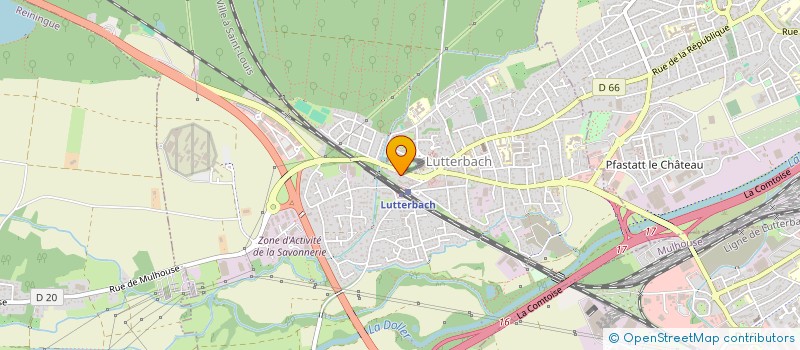 localisation de l'entreprise PRESTAPOSE à LUTTERBACH