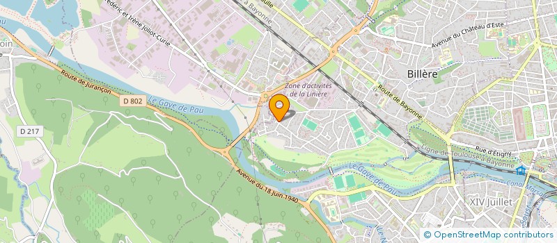 localisation de l'entreprise PRESTAR EVENEMENTIEL  BILLERE