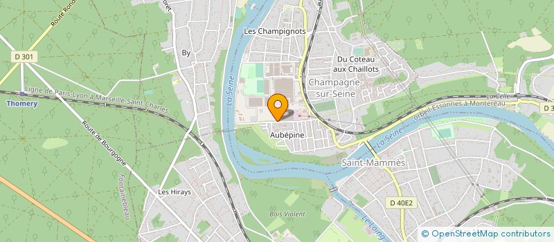 localisation de l'entreprise PRESTASEM à CHAMPAGNE-SUR-SEINE