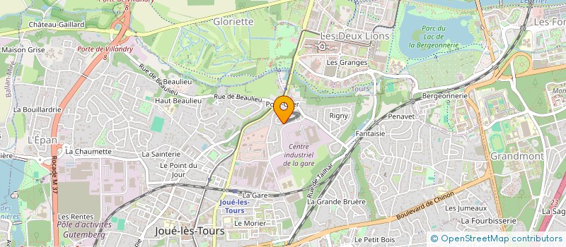 localisation de l'entreprise PRESTASOL TOURAINE à JOUE-LES-TOURS