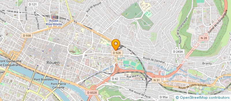 localisation de l'entreprise PRESTASON à ROUEN