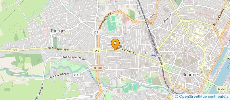 localisation de l'entreprise PRESTASSOC à RIORGES