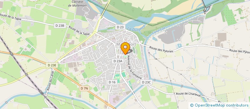 localisation de l'entreprise PRESTASUD  MALLEMORT