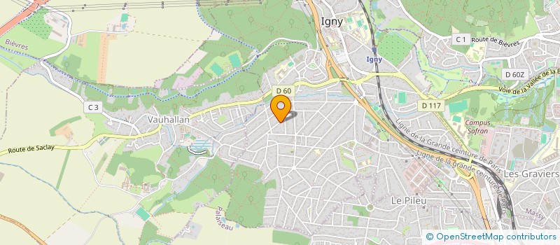 localisation de l'entreprise PRESTASUR à IGNY