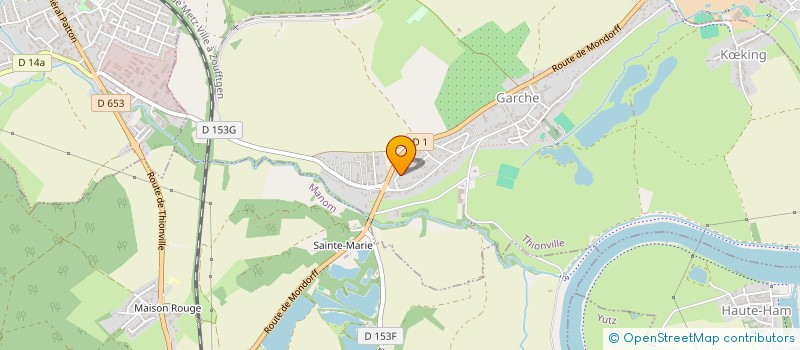 localisation de l'entreprise PRESTAT GENIQUE & CIE  MANOM