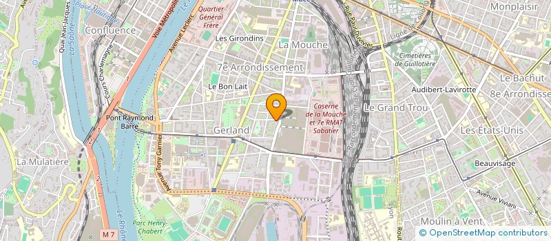 localisation de l'entreprise PRESTAT.MULTIPLES ENTREP.SUDLYONNAIS à LYON