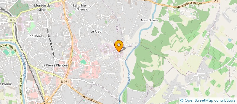 localisation de l'entreprise PRESTATAIRES.COM à ALES