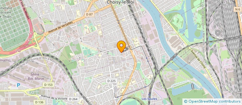 localisation de l'entreprise PRESTATECH à CHOISY-LE-ROI