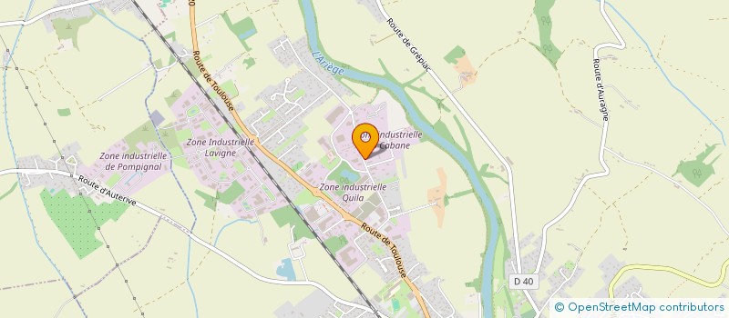 localisation de l'entreprise PRESTATECH  AUTERIVE