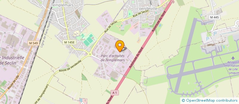 localisation de l'entreprise PRESTATEMP  TEMPLEMARS