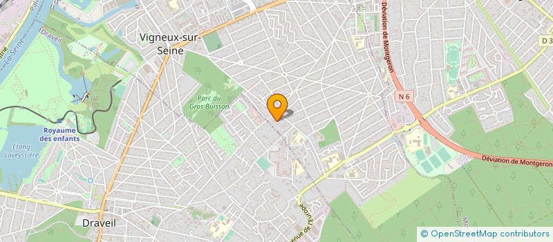 localisation de l'entreprise PRESTATION MAINTENANCE GENIE CLIMATIQUE à VIGNEUX-SUR-SEINE