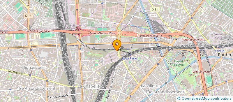 localisation de l'entreprise PRESTATION RESEAU SYSTEME  PARIS