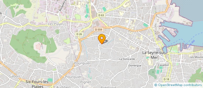 localisation de l'entreprise PRESTATION SERVICE POUR LA METALLURGIE à LA SEYNE-SUR-MER