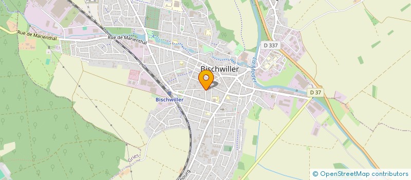 localisation de l'entreprise PRESTATION SERVICES BOUCHERIE  BISCHWILLER