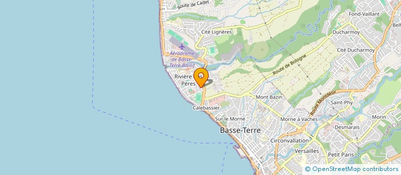 localisation de l'entreprise PRESTATION SPECIALISEES D'ASSAINISSEMENTS TP à LES ABYMES
