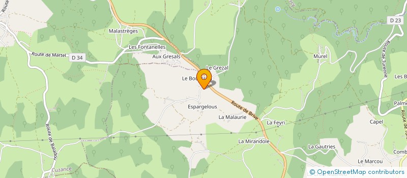 localisation de l'entreprise PRESTATION TRAITEUR à MARTEL