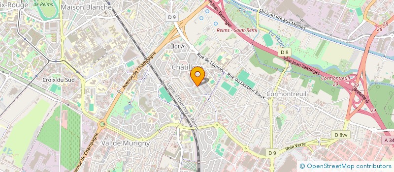 localisation de l'entreprise PRESTATION VITICOLE SHAHEN  REIMS