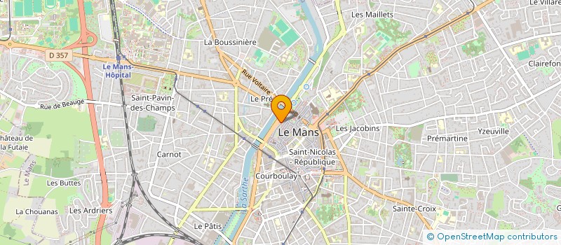 localisation de l'entreprise PRESTATIONS 72 à LE MANS