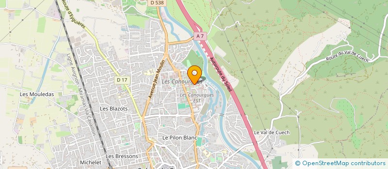 localisation de l'entreprise PRESTATIONS AGRICOLES  SALON-DE-PROVENCE