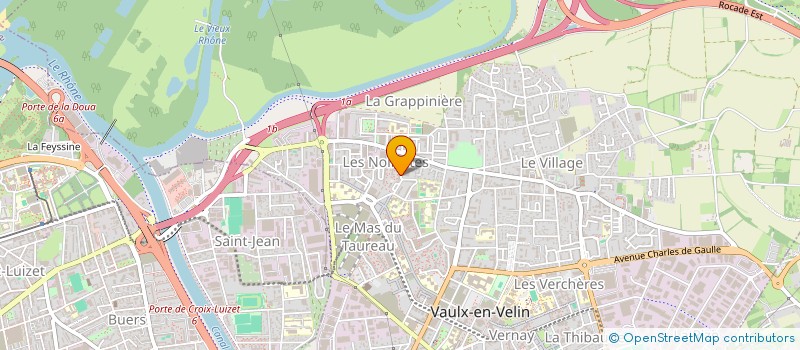 localisation de l'entreprise PRESTATIONS CONSEIL INFORMATIQUE  VAULX-EN-VELIN