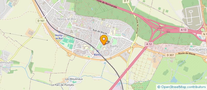 localisation de l'entreprise PRESTATIONS D ASSISTANCE TECHNIQUE DE SERVICES COMMERCIAUX  BAILLY