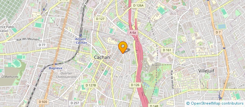 localisation de l'entreprise PRESTATIONS ET MAINTENANCE à CACHAN