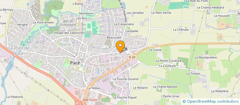 localisation de l'entreprise PRESTATIONS LOCATION MAINTENANCE à PACE