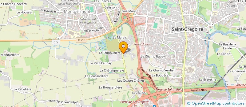 localisation de l'entreprise PRESTATIONS LOCATIONS SERVICES à MONTGERMONT