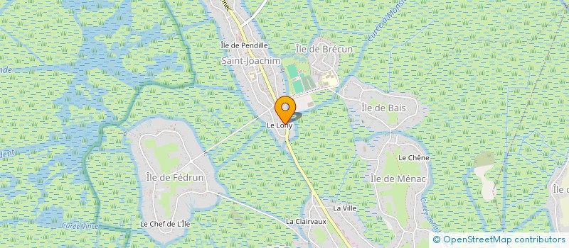 localisation de l'entreprise PRESTATIONS PISCINE  SAINT-JOACHIM