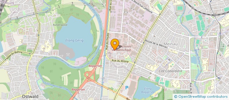 localisation de l'entreprise PRESTATIONS PLATRE à STRASBOURG