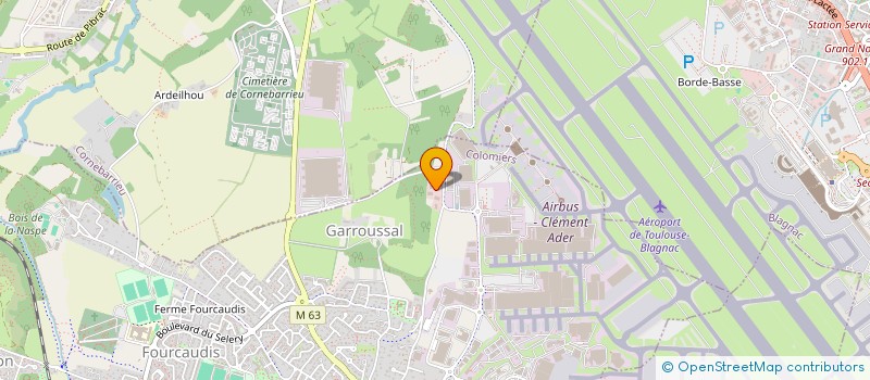 localisation de l'entreprise PRESTATIONS POUR LA RENOVATION ET L'INSTALLATION DE LA MAISON 44 à BLAGNAC