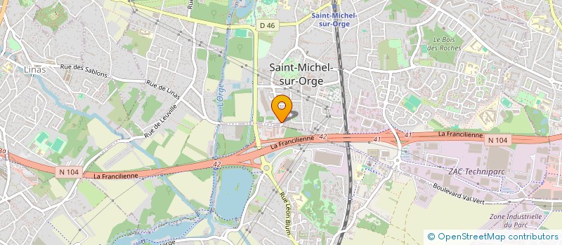 localisation de l'entreprise PRESTATIONS PRESTIGE à SAINT-MICHEL-SUR-ORGE