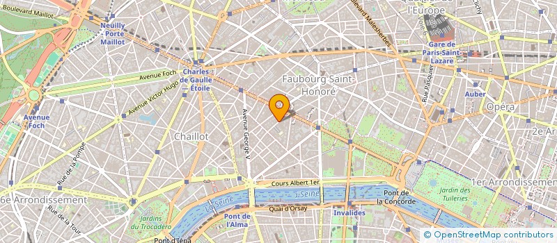 localisation de l'entreprise PRESTATIONS & SERVICES à PARIS