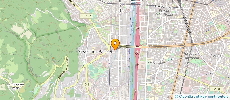 localisation de l'entreprise PRESTATIONS SERVICES AUXILIAIRES à SEYSSINET-PARISET