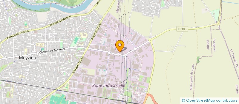 localisation de l'entreprise PRESTATIONS SERVICES DOMICILE  JONAGE